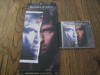 Richard Marx Rush Street Longbox and Original cd Rare!