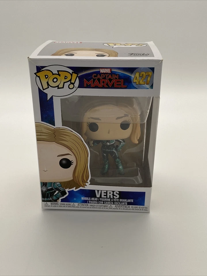 Figurine Funko POP Marvel - Captain Marvel - Vers 427 - Photo 1/1
