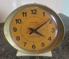 Vintage Big Ben Aufziehwecker Made in Scotland funktioniert nicht