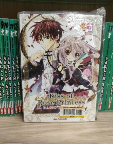 Kiss Of Rose Princess - Complete Series 1/9 - n1 Sealed Con Diary -1° Limited - Picture 1 of 3