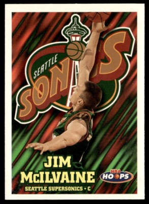 1997-98 Skybox NBA Hoops Jim McIlvaine #141 Seattle SuperSonics | eBay