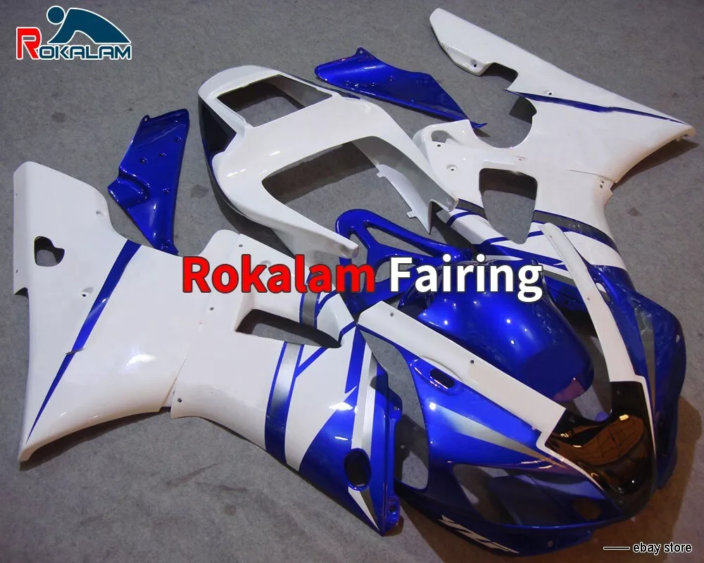 For Yamaha YZF R1 1998 1999 YZF R1 98 99 YZF1000 Blue White
