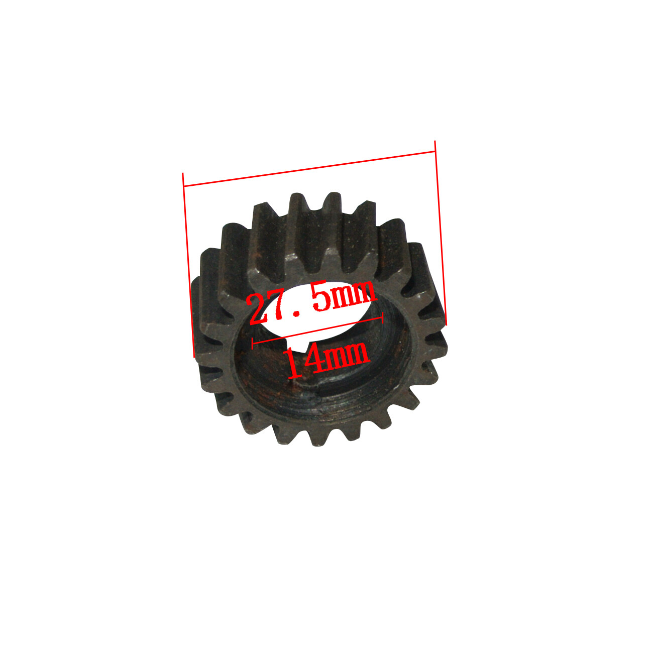 Push Bike Gear & 2*Woodruff Key For 66cc 80cc Engine Motorized Bicycle