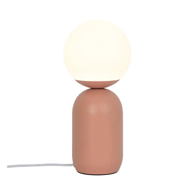Tischleuchte Notti Nordlux Terracotta Glas Nachttischleuchte Tischlampe Lampe - Bild 1 von 2