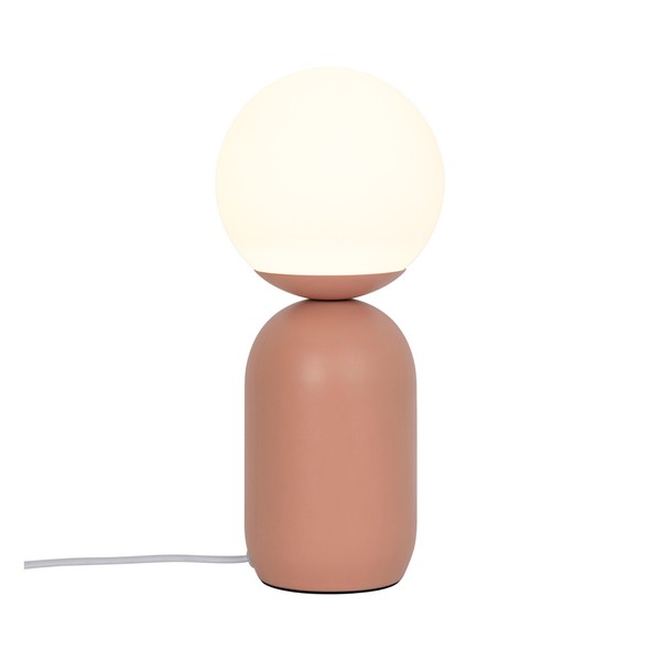 Tischleuchte Notti Nordlux Terracotta Glas Nachttischleuchte Tischlampe Lampe-image