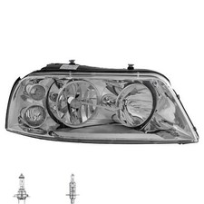 Scheinwerfer rechts Chrom H1/H7 für VW Sharan 7M8 7M9 7M6 inkl. Osram Lampen