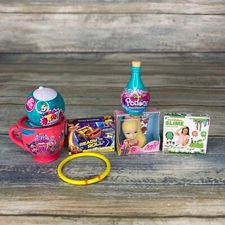 Zuro 5 Surprise Toy Mini Brands Lot of Assorted Toys Slime Jojo Itty Bitty Blaze