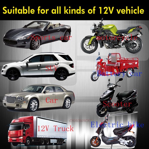 Car Alarm Security System with 2 Remote Vibration Alarm Anti-theft 12V New M1D3 - Picture 6 of 12