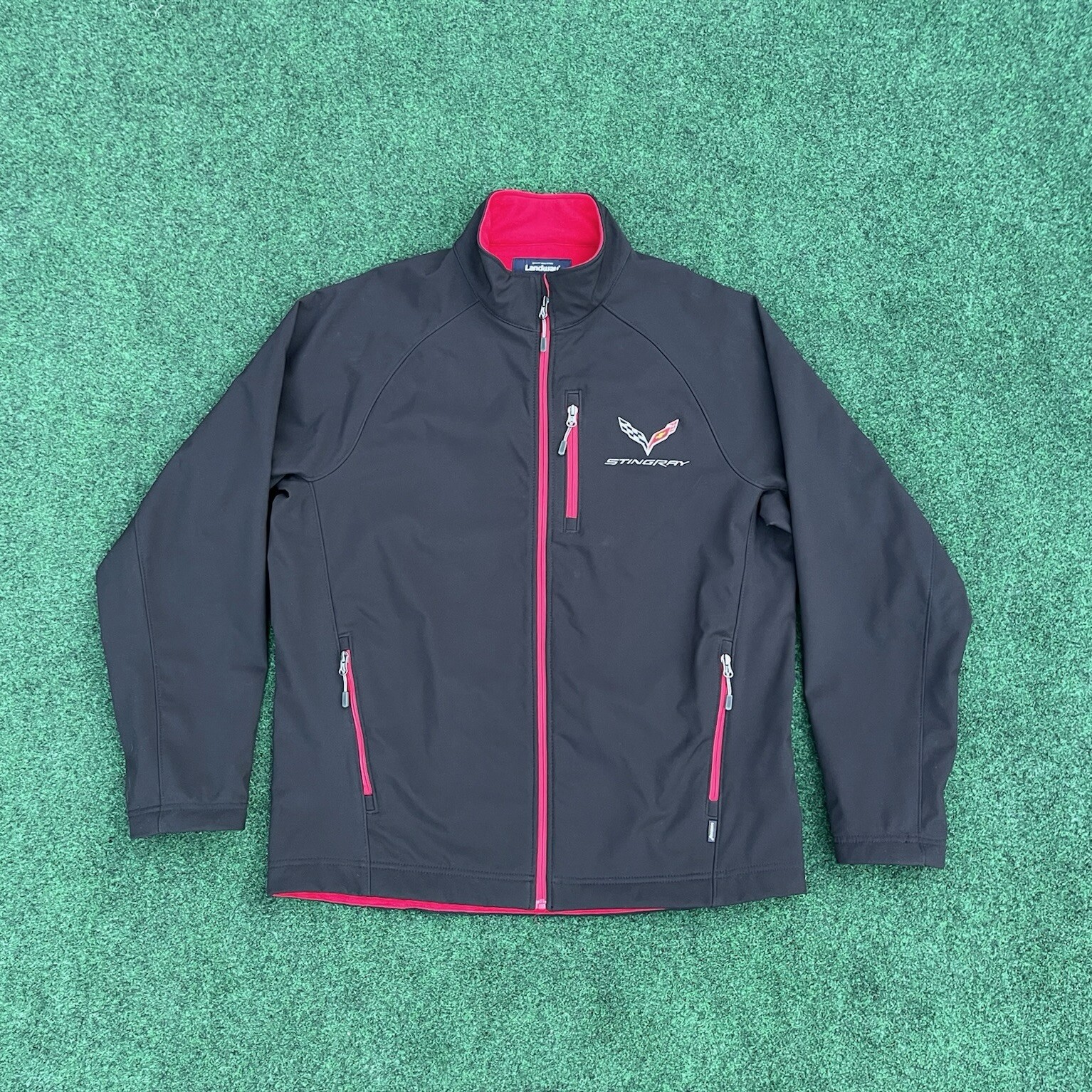 Corvette C7 Stingray Matrix Soft Shell Jacket Sz L - image 1