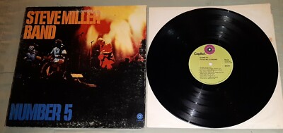 Steve Miller Band GF LP Number 5 Capitol SKAO-436 vg+