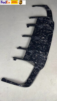 For Benz CLS Class W218 CLS63 AMG FORGED CARBON Bumper Diffuser Lip+1 front lip