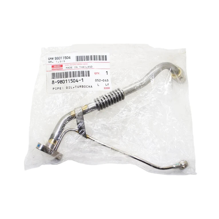 Genuine Turbo Charger Oil Feed & Return Pipe For Isuzu D-Max 4JJ1