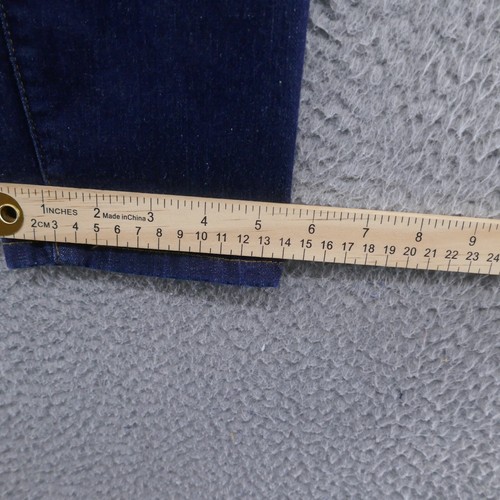 Not Your Daughters Womens Skinny Jeans 10 Blue Dark Wash High Rise Stretch - Picture 12 of 16