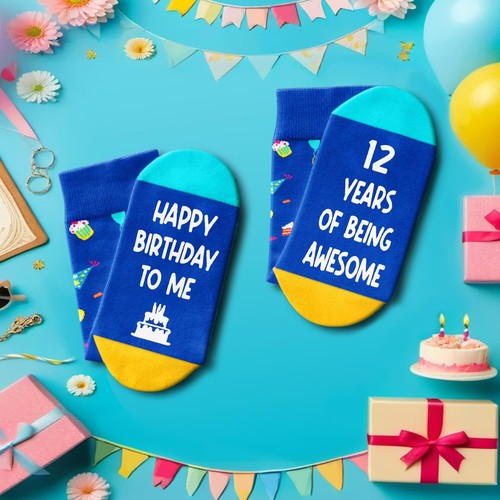 12th Birthday Gifts Ideas Socks - Gifts for 12 Year Old Tween Girls Boys Gift... - Picture 7 of 7