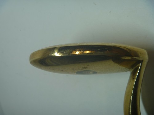 24K Gold Plated Golf Putter Helmet Hat Logo RH - Picture 5 of 11