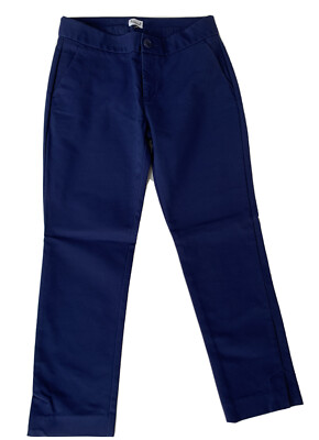 ADOLFO DOMINGUEZ Zara Stoffhose Blau Business-Look Damen Gr. DE 38 Hose Trousers