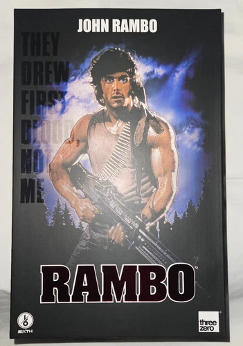 Threezero John Rambo First Blood 1/6 Scale FIgure New 3Z02880W0 ThreeZero