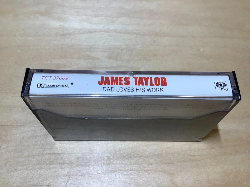 JAMES TAYLOR - Dad Loves His Work Cassette (Columbia, 1981) SEALED - Image 3 of 3