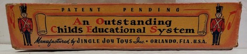 Vintage Educational JINGLE BLOCKS Jingle Joy Toys 1947 Used - Picture 4 of 9