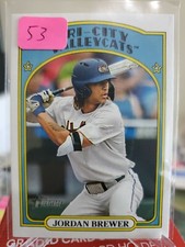 2021 Topps Heritage Minors #67 Jordan Brewer