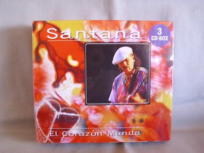 Santana- El Corazón Manda- 3-CD-Box OVP