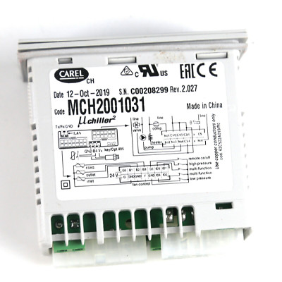 NEW Carel MCH2001031 Thermostat FedEx or DHL or UPS Fast Shipping