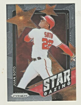 2021 Panini Prizm STAR GAZING #SG5 JUAN SOTO Washington Nationals