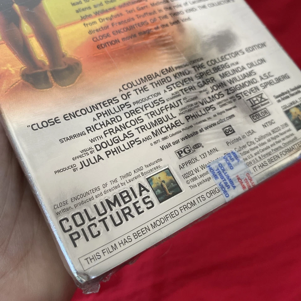 1998 Close Encounters of the Third Kind VHS Collectors Edition Factory Sealed - Image 4 of 4
