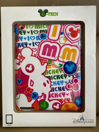 iPad 2 Case Disney Back Cover Shell D-Tech Plastic Cartoon Minnie Mickey Mouse - Picture 2 of 11