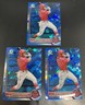 2022 Bowman Chrome Sapphire (3x) Alexander Ramirez #BCP-38 Los Angeles Angels