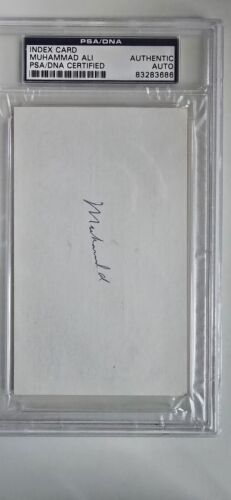 Muhammad Ali Autogramm Signed signiert PSA COA - Bild 3 von 3