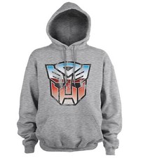 Officially Licensed Transformers Distressed Autobot Shield Hoodie S-XXL Sizes