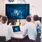 Universal Mobile TV Cart with Wheels&Swivel Mount for 37-80 Inch TVs