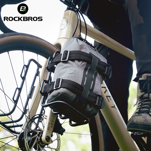 ROCKBROS Bicycle Fork Front Carrier Rack Road Bike Luggage Alloy Carrier Bracket - Picture 10 of 11
