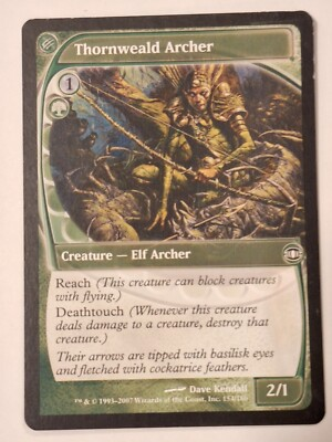 #ad Thornweald Archer Future Sight Magic the Gathering MTG Nice $1.44