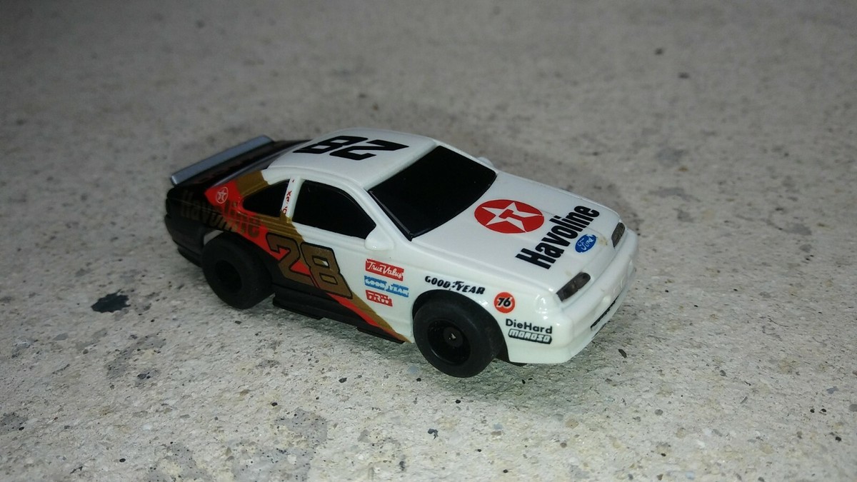 1990 AFX SUPER G PLUS CHALLENGE 17' RACE CAR SLOT HO SCALE