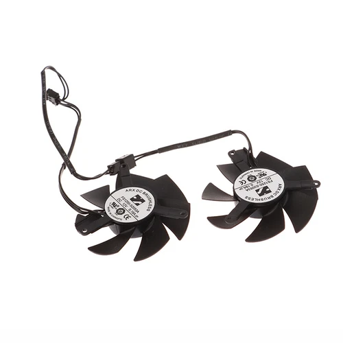 1 Pair FS1250-S2053A Video Cooler Graphics Card Fan For GTX 1650 1630 4GB