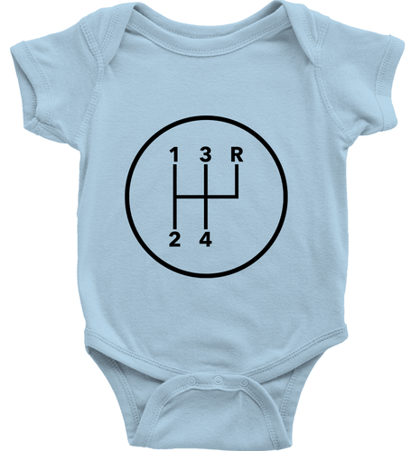 4 Speed Manual Transmission Toddler Kids Tee Youth T-Shirt Infant Baby Bodysuit - Picture 15 of 35
