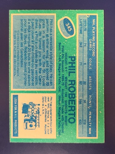 Tarjetas de hockey O-Pee-Chee OPC 1976-77 completa tu conjunto que elijas #176-396 - Imagen 239 de 275