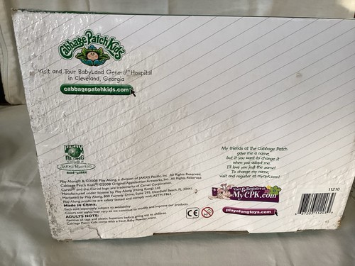 Cabbage Patch Bambini 25° Anniversario Edizione Limitata Argento/Cucchiaio Nuovo - Foto 7 di 14