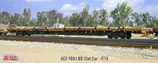 BLMA Models 51039 HO ACF F89-J 89' Flatcar w/Bulk/Pipe Riser Details #601444 NIB