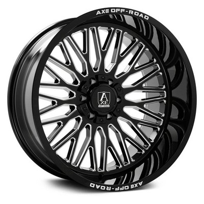 AXE KRATOS Wheel 24x14 (-76, 5x139.7, 87.1) Black Single Rim