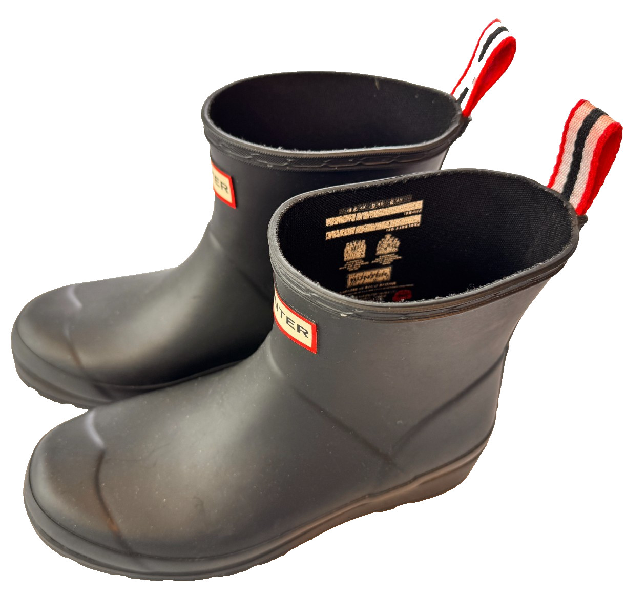 Hunter® Women's 5 M Original Play Boot Short Rain Boots in Black