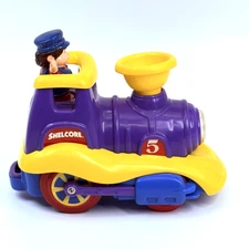 Shelcore Toys Shakin Train Engine ONLY Railway Purple- Works