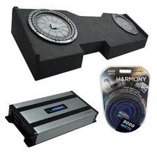 Kicker 43CVT104 10" Car Subwoofer Fits 14-18 GMC Sierra Crew Cab w/ HA-A800.1