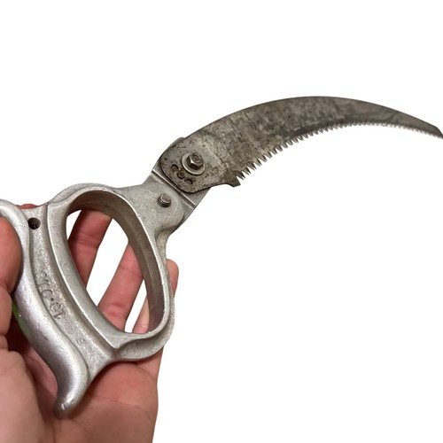Bartlett pruning saw arborist hand saw aluminum Handle vintage RARE