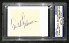 Arnold Palmer Signed/Autographed Cut Signature Golf HOF PSA/