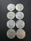 1964 Kennedy Half Dollars -Lot of 10  - 90% Silver - Lightly Circulated