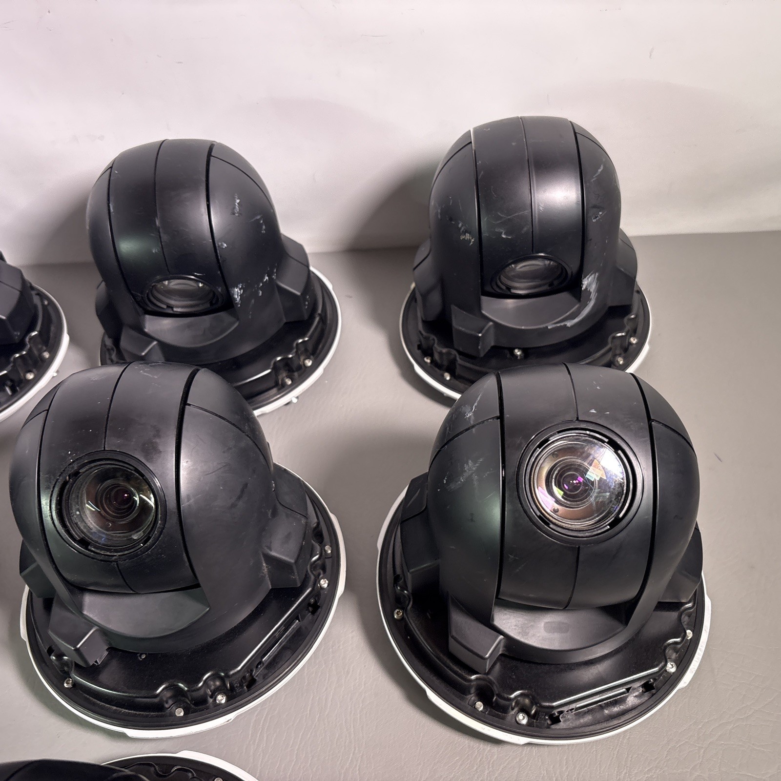 Lot of 7x Axis Communications P5534 60HZ PTZ Dome Network Camera 0314-001-03