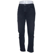 Burton, Jeans, Größe: 34, STRETCH SLIM, Schwarz #Qis